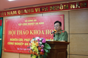 Phát triển sản phẩm công nghiệp an ninh lưỡng dụng tiên tiến, hiện đại